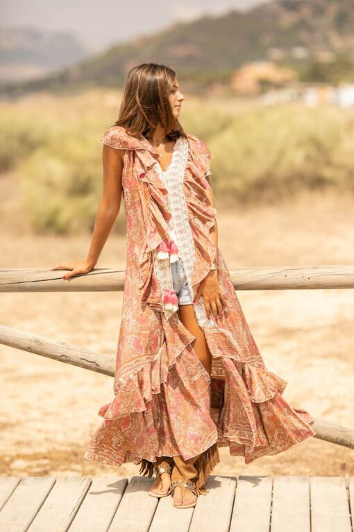 KIMONO SASHA light pink