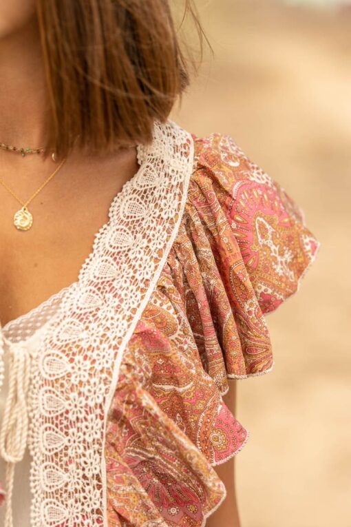 KIMONO SASHA light pink - Imagen 5