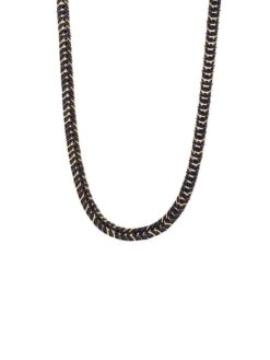 COLLAR Tubular oro largo