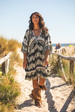 Vestido Zoe corto negro