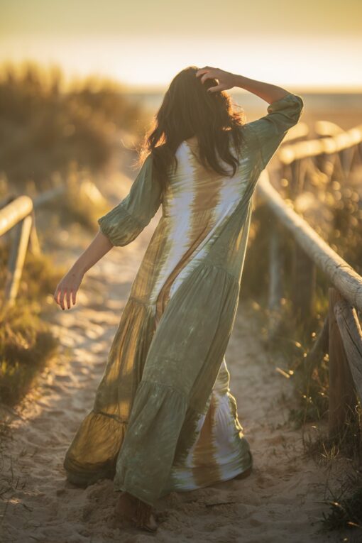 Maxi Tunic VARADERO kaki - Imagen 10