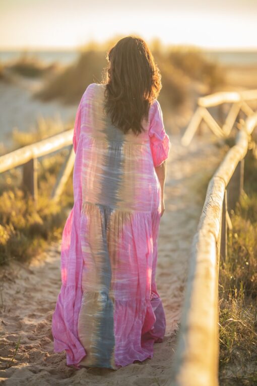 Maxi Tunic VARADERO rosa - Imagen 2