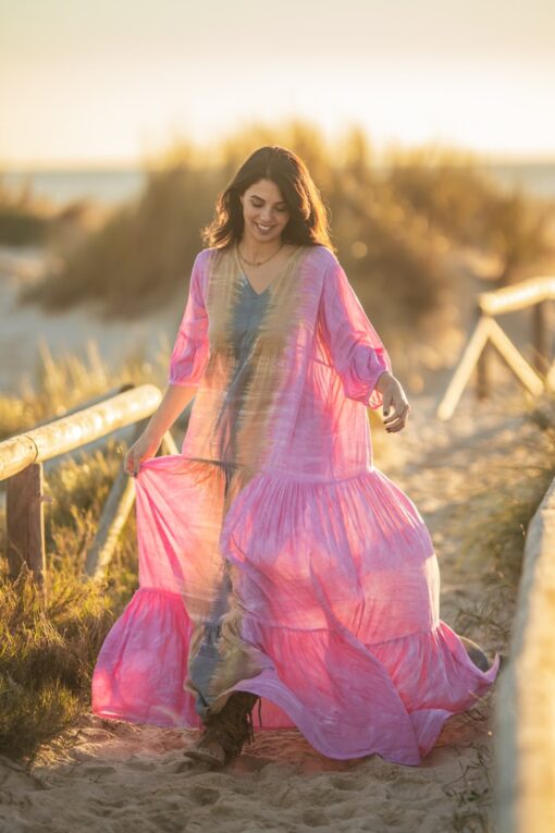 Maxi Tunic VARADERO rosa - Imagen 10