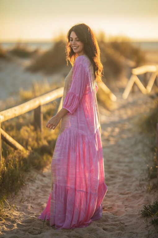 Maxi Tunic VARADERO rosa - Imagen 8