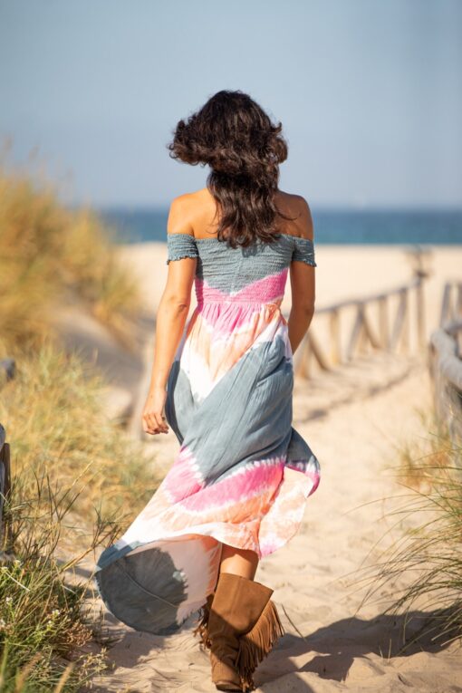 VESTIDO DANIELA gris - Imagen 12