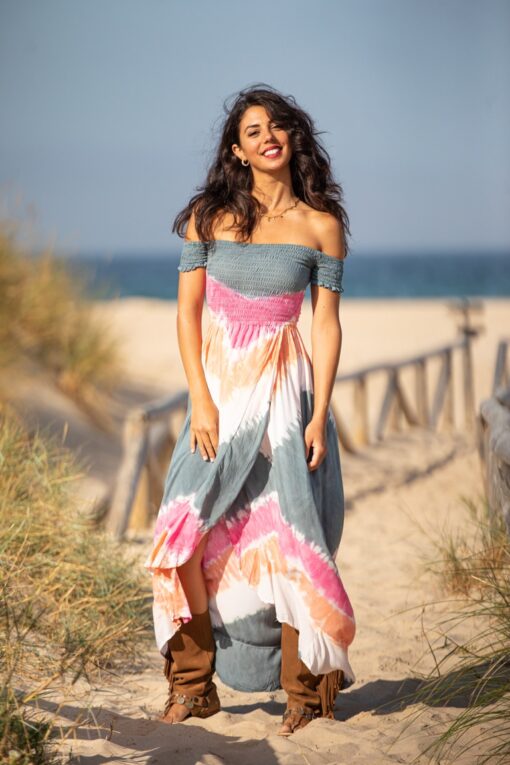 VESTIDO DANIELA gris - Imagen 8