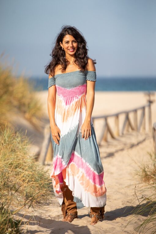 VESTIDO DANIELA gris - Imagen 7