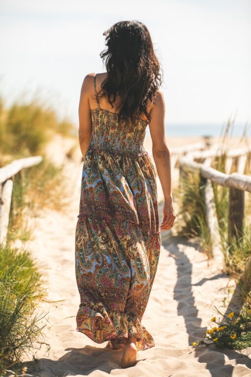 VESTIDO PONIENTE rosa - Image 17