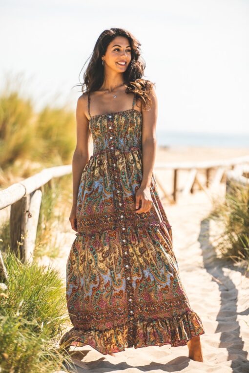 VESTIDO PONIENTE rosa - Image 15