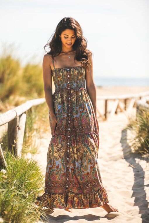 VESTIDO PONIENTE rosa - Image 14
