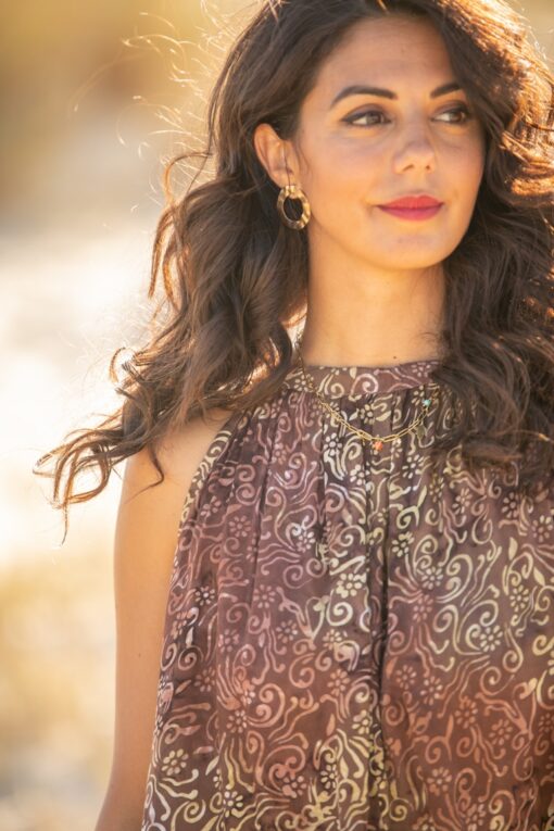 TUNIC BINIBECA choco - Image 4