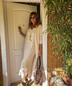 Vestido OLIVIA punto beige