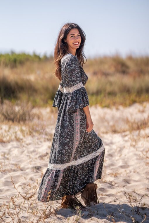 VESTIDO SILVANA negro