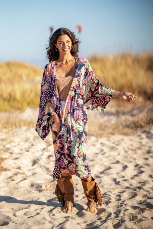 Kimono CHIARA navy - Imagen 4