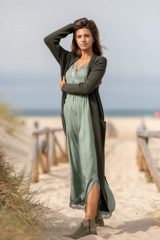 CARDIGAN OLIVIA kaki - Imagen 18
