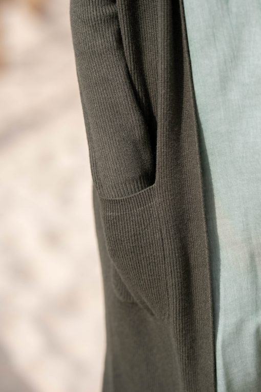 CARDIGAN OLIVIA kaki - Imagen 9