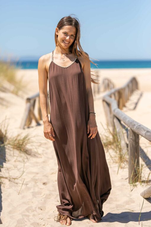 Vestido Lea choco - Image 10