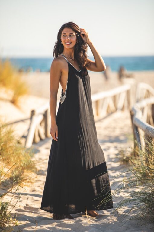 Vestido LEA negro - Imagen 7