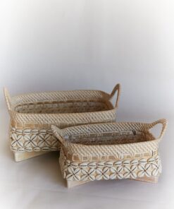 TAHITI BASQUET FULL SHELLS blanco