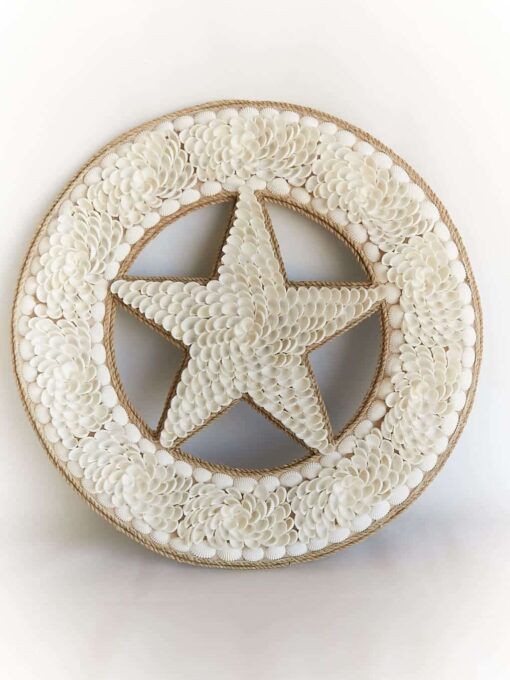 ESTRELLA CONCHAS TOP blanco