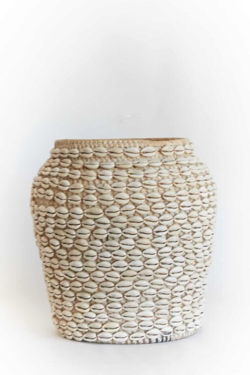 MACETERO CONCHAS blanco - Imagen 3