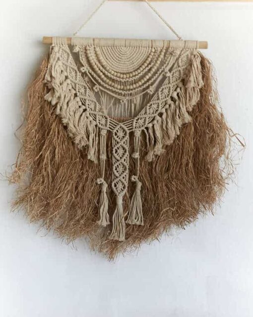 MACRAMÉ FIBRAS NATURALES natural