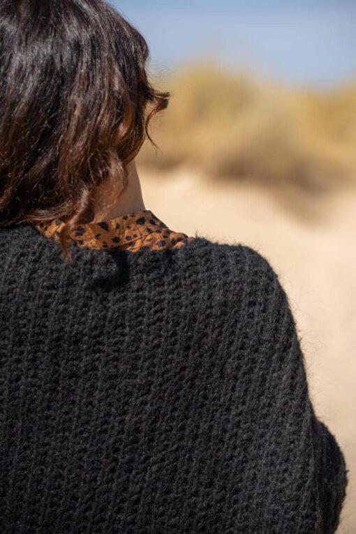 Cardigan LINA negro - Imagen 3