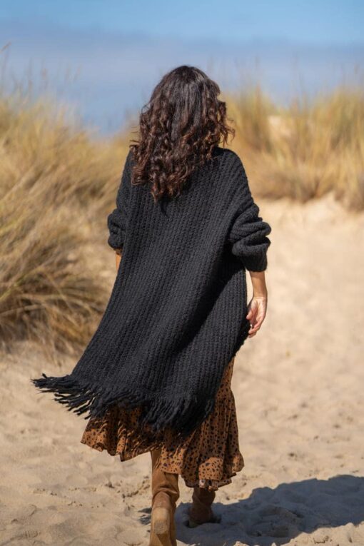 Cardigan LINA negro - Imagen 4