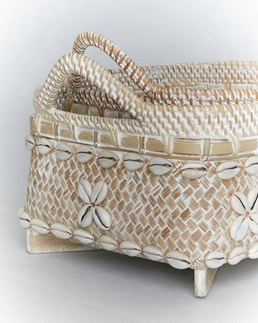 TAHITI BASQUET SHELLS blanco - Imagen 3
