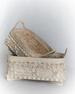 TAHITI BASQUET SHELLS blanco