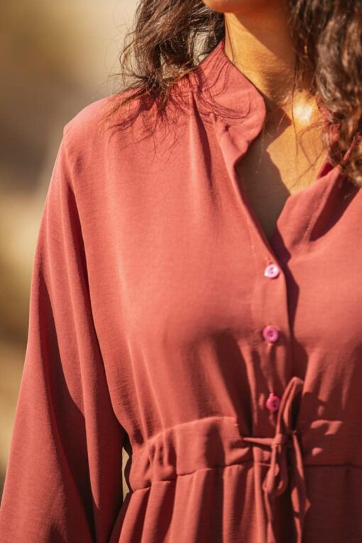 Vestido JIMENA rosa - Imagen 4