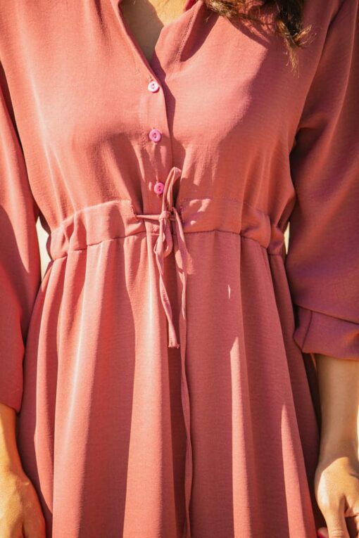 Vestido JIMENA rosa - Imagen 5