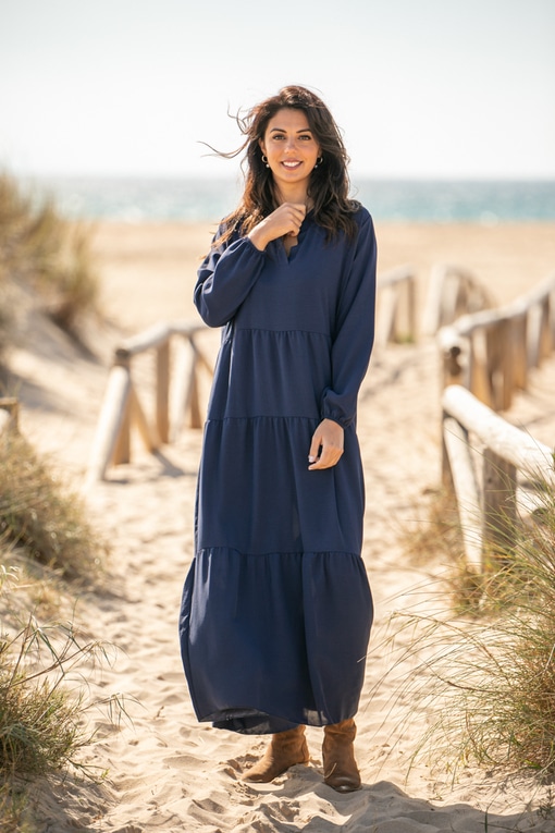 Vestido SANDRO navy