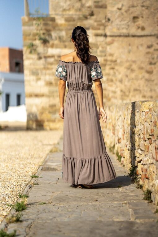 Vestido CRETA topo - Imagen 2