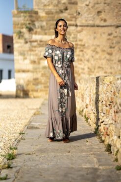 Vestido CRETA topo
