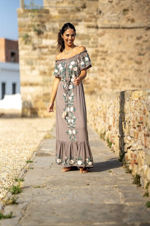 Vestido CRETA topo - Imagen 4