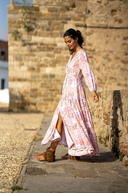 Vestido SILBAN blanco - Imagen 8