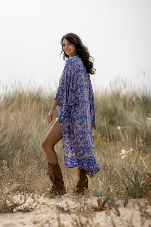 Kimono MUSE azul - Imagen 5