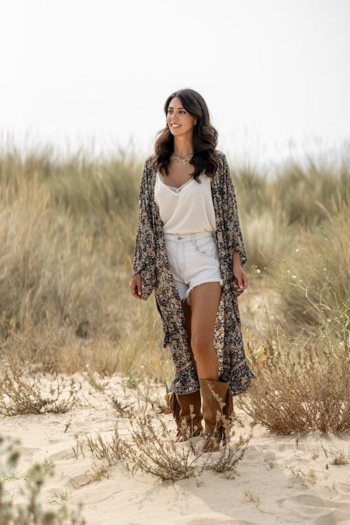Kimono MUSE negro - Imagen 5