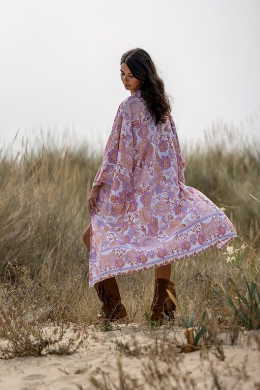 Kimono SILBAN blanco - Imagen 5