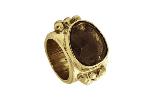 Anillo Cuarzo Ahumado - Imagen 7