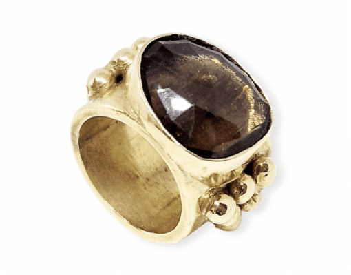 Anillo Cuarzo Ahumado - Imagen 5