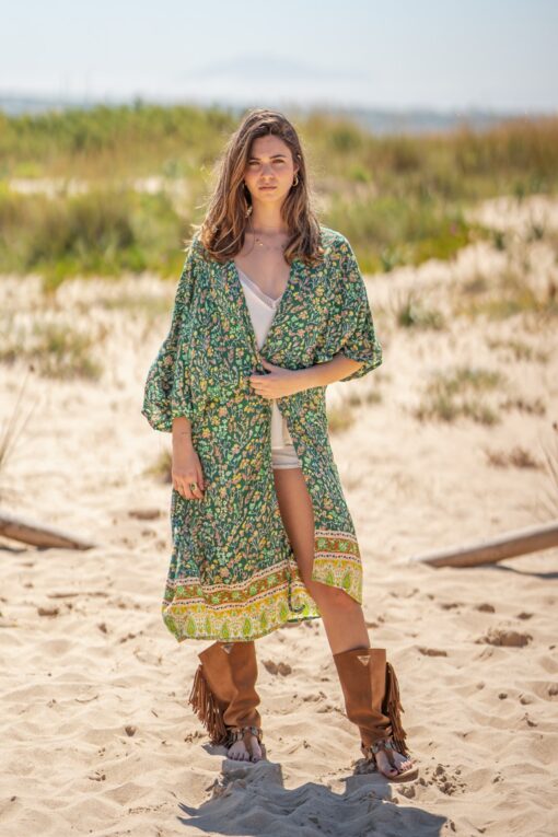 Kimono Verona verde - Imagen 2