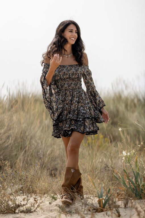 Vestido MUSE corto negro
