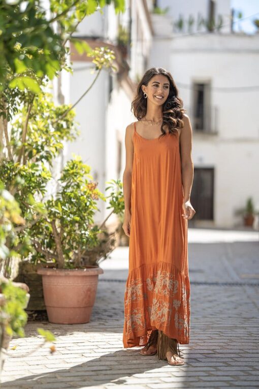 Vestido Santorini terracota - Imagen 2