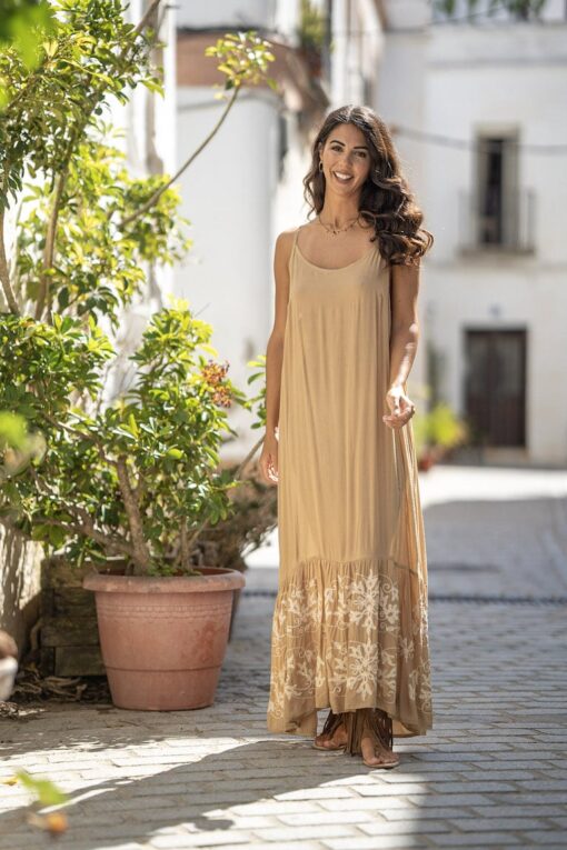 Vestido Santorini tostado - Imagen 6