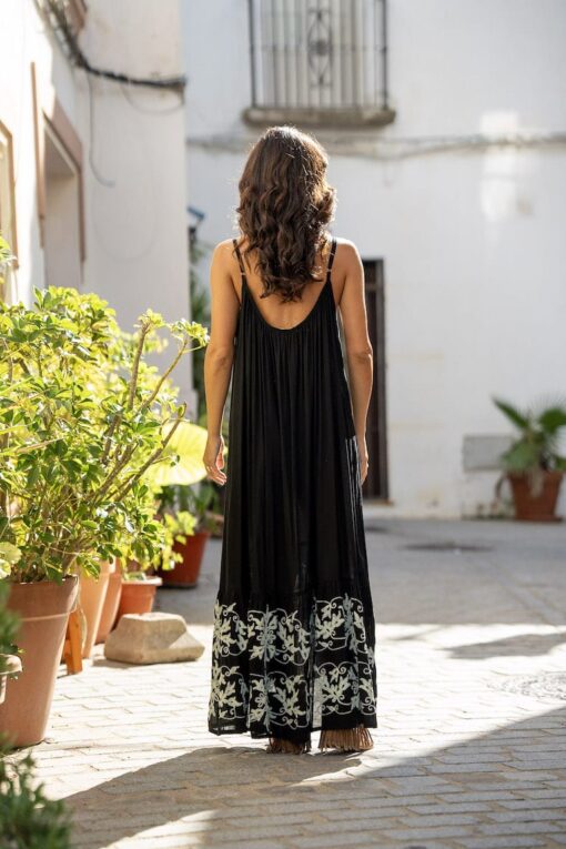 Vestido Santorini negro - Imagen 4