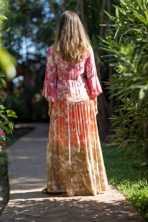Maxi Vestido Bubbles rosa - Image 2