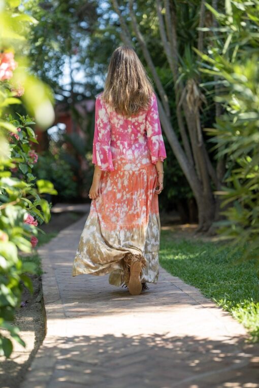 Maxi Vestido Bubbles rosa - Image 6