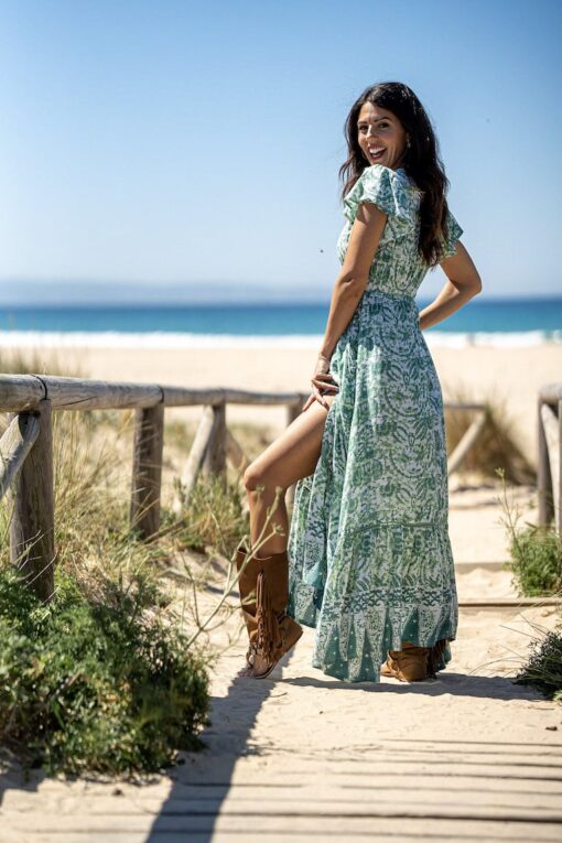 Vestido Sofi verde - Imagen 7
